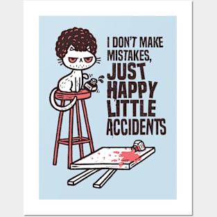 A happy little accident Posters and Art